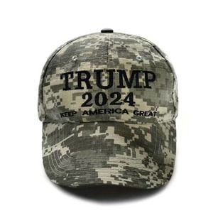 Trump 2024 Camouflage Baseball Cap Hat Digital Camo keep America Great strapback